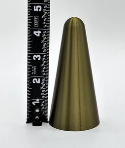 Lava Wizard Lamp Cap Top Only Replacement Plastic 3D Printed ANTIQUE BRASS - Picture 1 of 3