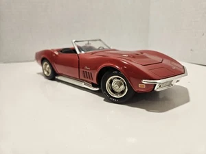 Revell '69 Red Corvette Stingray Convertible 1:18 Scale Model 1992, Needs Work - Picture 1 of 20