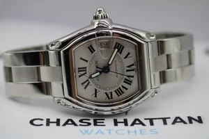Cartier Roadster White Unisex Adult Watch - 2510 - Picture 1 of 13