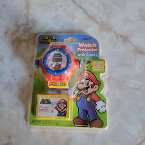 Nintendo Super Mario Kinderuhr Projektor & Candy Projects Figurenbilder  - Bild 1 von 10