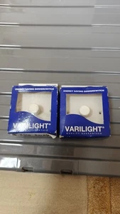 Varilight HQ3W weiß Kunststoff 1 Gang 2-Wege Push-On/Off Dimmer - Paar - Bild 1 von 2