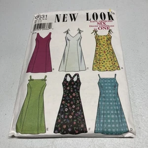 New Look 6631 Simplicity Misses Sommerkleid Schnittmuster Größe 6-16 ungeschnitten FF - Bild 1 von 3