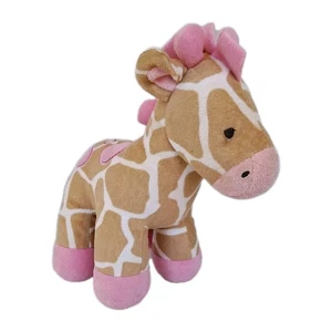 Carters Jungle Jill Giraffe Plush 10 Inch Stuffed Animal Toy Embroidered Eyes - Picture 1 of 11