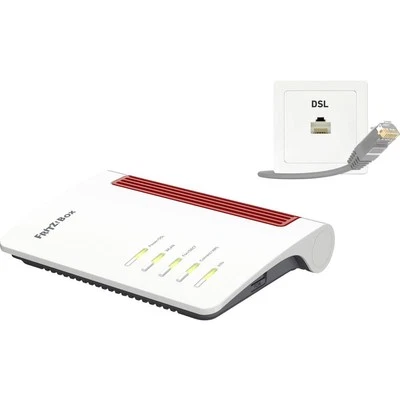 AVM FRITZ!Box 7530 AX WLAN Router 2.4 GHz, 5 GHz 1800 MBit/s - Bild 1 von 3