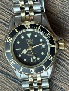 Tag Heuer S95 243 1000 Series Quartz Uhr 32mm Bicolor Diver 200M Selten - Bild 1 von 12