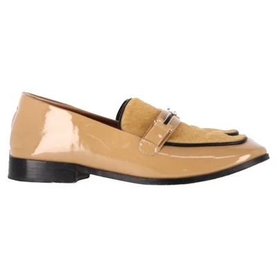 Мокасины Newbark Melanie бежевая лакированная кожа - Изображение 1 из 4
