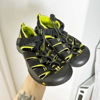 Keen Boys Newport H2 Sandalia Zapatos de Agua Senderismo Exterior Verde Impermeable Talla 1 Foto 1 de 4