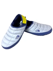The North Face ThermoBall Traction Pantolette V Damen Gr. 9 Dusty Periwinkle Kunstfell - Bild 1 von 12