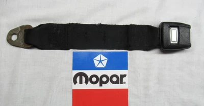 1972 1973 Dodge Plymouth A body Valiant Dart Duster Demon rear seat belt 3760191 - Image 1 of 4