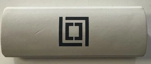 Liz Claiborne Estuche Rígido Cuadrado Diseño LC Blanco Gafas Almeja Carcasa - Imagen 1 de 6