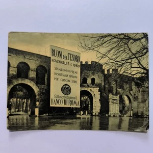 ROMA PORTA PINCIANA – CARTOLINA VINTAGE SPEDITA 1956 DA COLLEZIONE VIAGGIATA - Picture 1 of 4