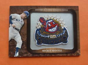 Mickey Mantle, 2009 Topps, Legends of the Game, 1954 All-Star Game Patch LPR-16