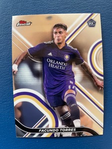 2022 Topps Finest MLS #58 Facundo Torres RC - Orlando City SC