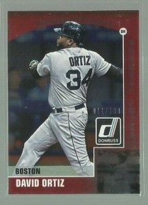 2015 Donruss Preferred Red #35 David Ortiz 011/199 (ref 82238)
