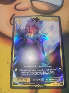 VCARD Rising Stars - Primera Edición (1ª) 9 Holo Foil Cyyu - Imagen 1 de 2