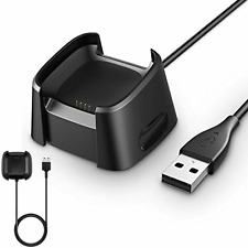 USB Charging Cable Lead Dock for Fitbit VERSA SmartWatch, Versa Lite Charger
