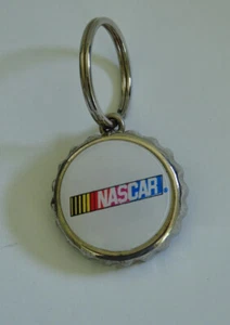 NASCAR Key Ring - Bottle Cap With Bottle Opener - Picture 1 of 2
