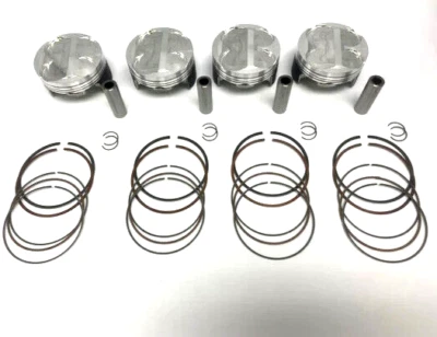 Juego de pistones de carreras Suzuki GSXR1000 2005 - 2008 73,40 y diámetro grande Wossner (x4) Foto 1 de 4