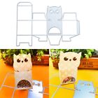 Cute Owl 3D Candy Box Metal Cutting Dies Stencil DIY Embossing Paper Template