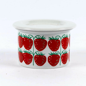 Vintage 1960's Arabia Pomona Strawberry Jam Jar with Lid