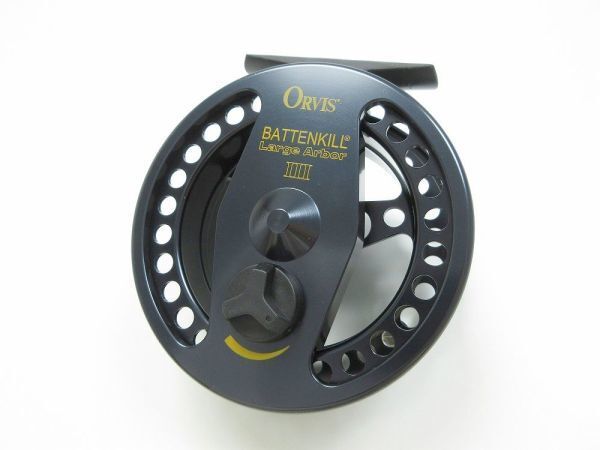 Large Arbor Fly Fishing Reel Lightweight & Anti-Rust Cast Iron Body 6/8Wt,  Right