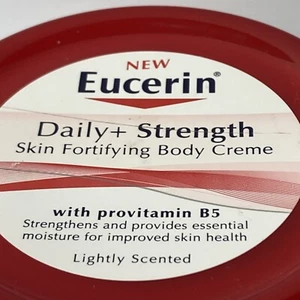 Eucerin Daily + Strength Skin Fortifying Body Creme DISCONTINUED Cream 8.4oz - Picture 1 of 17