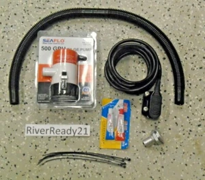 Kit de bomba de sentina universal Yamaha 701 Super Jet Wave Blaster 500 gph sj superjet - Imagen 1 de 2