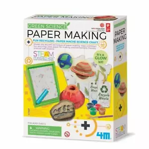Papier Herstellung Set Von Grün Wissenschaft,Spaß Recycling,Pappmache - Bild 1 von 4