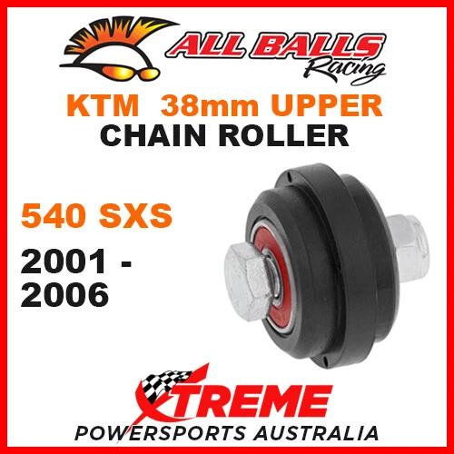 79-5003 KTM 540 SXS 540SXS 2001-2006 38mm MX Upper Chain Roller Kit Dirt Bike - Image 1 of 2
