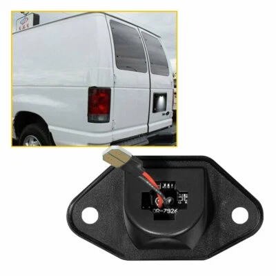 For Ford E150 E250 E350 Econoline Van 1992-02 Car LED License Plate Light Lamp 1 - Image 1 of 4