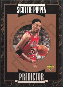 1995-96 Upper Deck #H8 Scottie Pippen Predictors Exchange: Jugador de la semana - Imagen 1 de 2