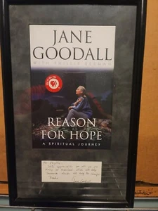 Jane Goodall Signed Autographed Nice Content Note - Picture 1 of 4