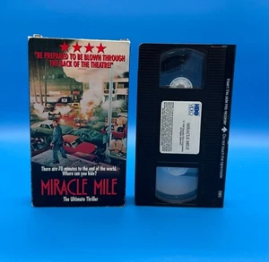 Miracle Mile (1988) HBO Home Video VHS Tangerine Dream Anthony Edwards - Picture 1 of 2