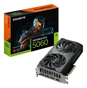 Gigabyte GeForce RTX 5060 WINDFORCE OC 8G Grafikkarte - 8GB GDDR7, 128bit, PCI-E - Afbeelding 1 van 8