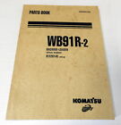 Ersatzteilkatalog Komatsu WB91R-2 Backhoe Loader Parts book 2002
