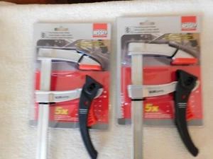 Bessey Ratchet Clamp, a pair 8 In, 3 In Throat silver (KLI3.008) 8-Inch, Silver - Bild 1 von 7