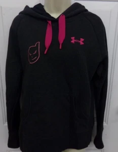 Under Armour UA Storm Women's Sz S/P Gray BADD Company BMX Racing Hoodie ~ EUC - Picture 1 of 4