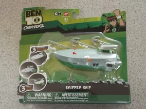 2013 BANDAI BEN 10 OMNIVERSE CARTOON NETWORK FIGURE SKIPPER SHIP - Picture 1 of 4