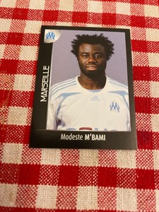 PANINI FOOT 2008 FIGURINA NR  226  EDICOLA/MINT MODESTE M'BAMI