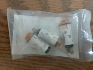 LÁMPARA AMARILLA HONEYWELL 30373206-501 Igual que 9140 125V 1/3W Leecraft Snaplite - Imagen 1 de 2