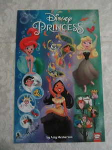 Póster exclusivo de Dark Horse Disney Princess 2019 NYCC firmado por Amy Mebberson - Imagen 1 de 11