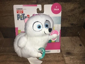 Secret Life of Pets 2 Chat & Hang Gidget Talking, Clip Plüschtier Alter 3+ Neu - Bild 1 von 2