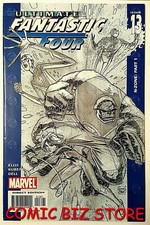 ULTIMATE FANTASTIC FOUR #13 (2005) 1ST PRINT BAGGED & BOARDED MARVEL SKETCH VAR