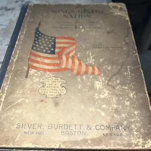 Songs Of The Nation 1898- Patriotic & National; College & Home; Occasional & Dev - Bild 1 von 11