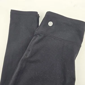 Zella Leggings Youth Girls Size Medium M 8-10 Black Ankle Pocket - Picture 1 of 7