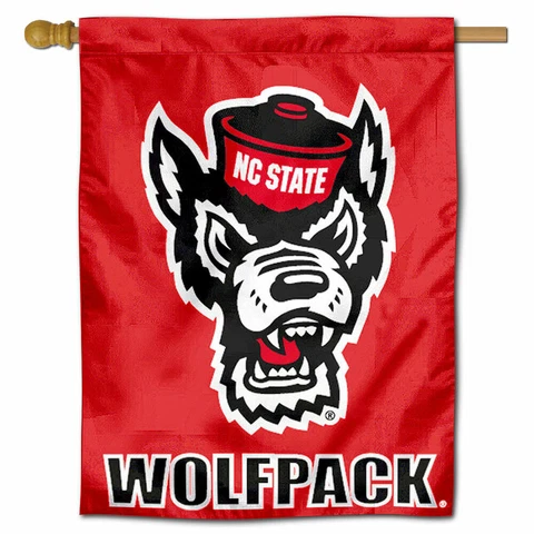 NC State Banner Flag Cover