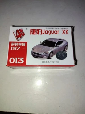 MAQUETTE 4D  HO 1/87 VOITURE JAGUAR XK COUPE ROUGE   NEUF - Photo 1/2