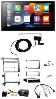 Pioneer Lenkrad USB Bluetooth DAB 2DIN Autoradio für Hyundai IX55 2009-2012 silb - Bild 1 von 4