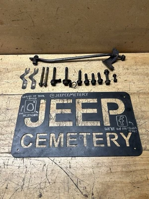 87-90 Jeep Cherokee XJ MJ 2.5 4 Cylinder AX4 AX5 Bellhousing Mounting Hardware - Image 1 of 4