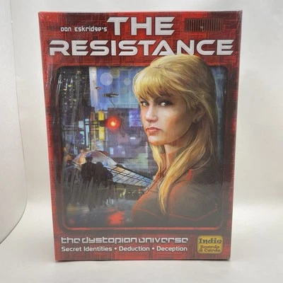NEW SEALED Don Eskridge's The Resistance Game Indie Boards & Cards - Image 1 of 3